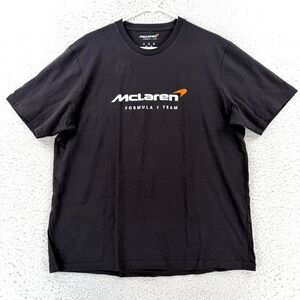 McLaren Formula 1 Team Shirt Mens 3XL Black F1 Racing Castore Graphic Tee